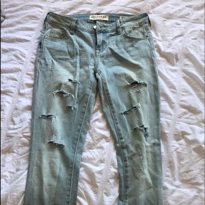 Pac sun ripped skinny jeans